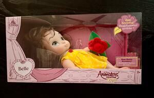 NIB Disney Animators' Collection Origins Belle Baby Doll.